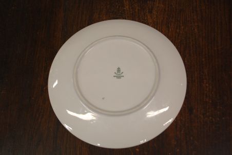 (L-838/1) Bavaria Winterling Marktleuthen, viinamarjaokstega praetaldrikud, 4tk