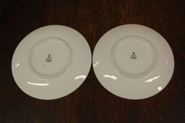 (L-838/3) Bavaria Winterling Marktleuthen, viinamarjaokstega salatitaldrikud, 6tk