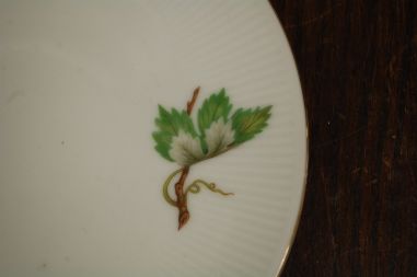 (L-838/3) Bavaria Winterling Marktleuthen, viinamarjaokstega salatitaldrikud, 6tk