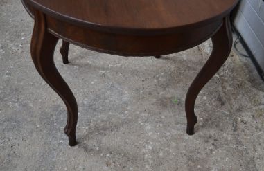 (n-8071) Vana ovaalne söögilaud