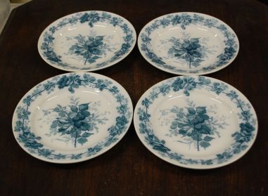 (n-7988/7) Villeroy & Boch, Brombeere, praetaldrikud "Murakas", 4tk