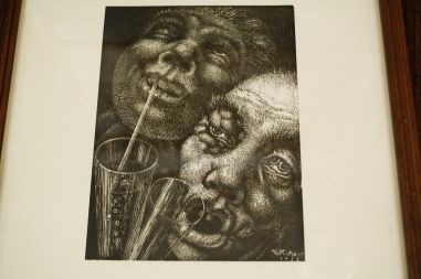 (P-1151) Viiralt, trükirepro Absindijoojad
