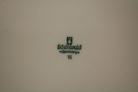 (n-2661/1) Schönwald, lillelised salatitaldrikud, 8tk