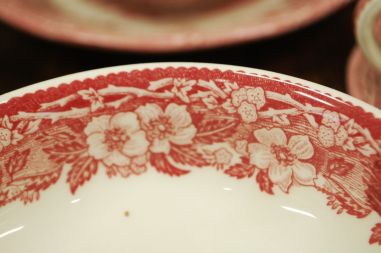(n-3505/1) Enoch Wedgwood LTD, Woodland puljongikausid-taldrikud 6tk