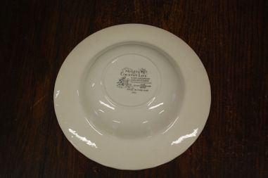 (n-4967/4) Myotts Country Life, hobustega punased supi-pastataldrikud, 6tk