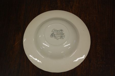 (n-4967/5) Myotts Country Life, hobustega punased supi-pastataldrikud, 4tk
