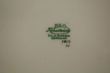(n-3556/2) K&A Krautheim, Selb Bavaria, lillelised salatitaldrikud, 5tk