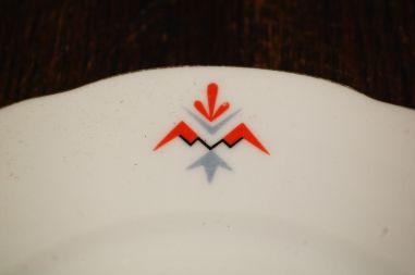 (n-3568/1) Bavaria Eschenbach Art Deco salatitaldrikud, 6tk
