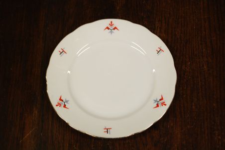 (n-3568/1) Bavaria Eschenbach Art Deco salatitaldrikud, 6tk