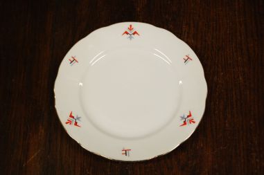 (n-3568/2) Bavaria Eschenbach Art Deco salatitaldrikud, 5tk