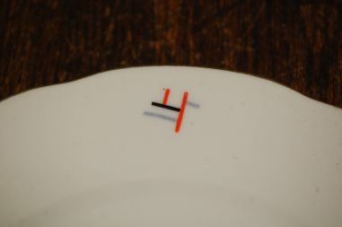 (n-3568/2) Bavaria Eschenbach Art Deco salatitaldrikud, 5tk