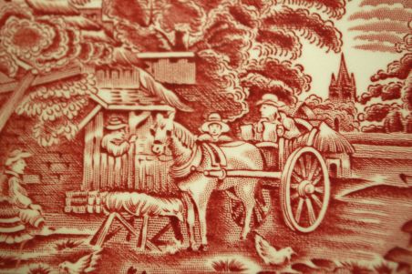 (n-3654) Enoch Woods English Scenery, supi-pastataldrikud, 6tk