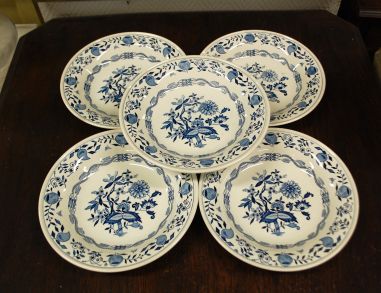 (n-3763) Boch Zwiebel, sibulamustriga supi-pastataldrikud, 5tk