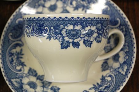 (n-3973) Bavaria Marktleuthen Winterling, Caracolor, kohvitassid-taldrikud, 5tk