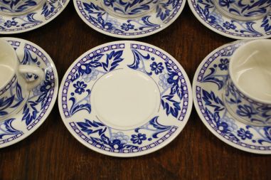 (n-3000) Royal Porcelain, suuremad kohvitassi-taldrikud, 6tk