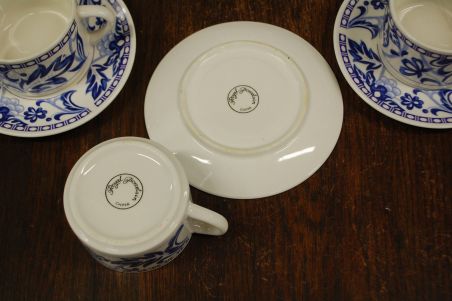 (n-3000) Royal Porcelain, suuremad kohvitassi-taldrikud, 6tk