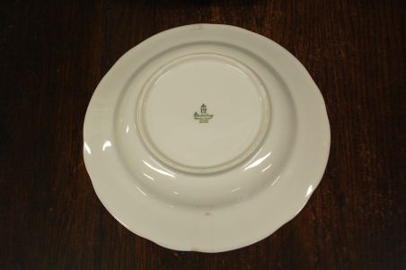 (n-4126) Bavaria Winterling Schwarzenbach, õlelillemustriga supi-pastataldrikud, 4tk (suurem mõõt)