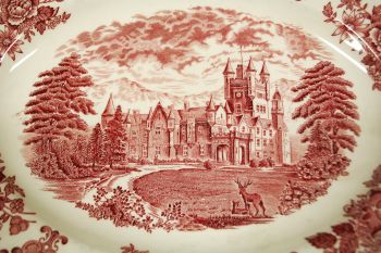 (n-4159) Enoch Wedgwood LTD, Royal homes of Britain, suur ovaalne  vaagen 2