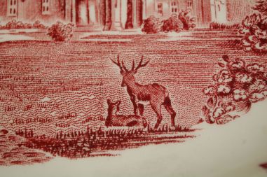 (n-4159) Enoch Wedgwood LTD, Royal homes of Britain, suur ovaalne  vaagen