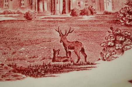 (n-4159) Enoch Wedgwood LTD, Royal homes of Britain, suur ovaalne  vaagen