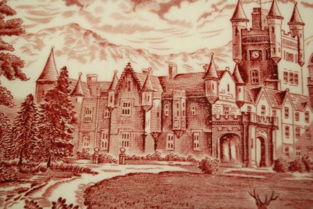 (n-4159) Enoch Wedgwood LTD, Royal homes of Britain, suur ovaalne  vaagen
