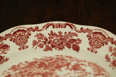 (n-4159) Enoch Wedgwood LTD, Royal homes of Britain, suur ovaalne  vaagen