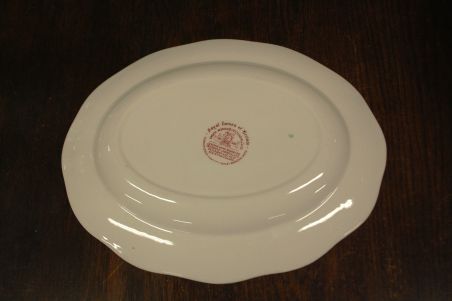 (n-4159) Enoch Wedgwood LTD, Royal homes of Britain, suur ovaalne  vaagen