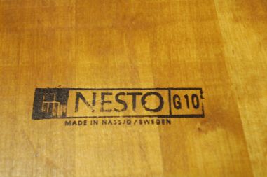 (L-852) Nässjö,  toolid "Nesto", 2tk komplektis (Rootsi disain)