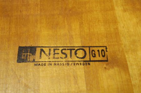 (L-852) Nässjö,  toolid "Nesto", 2tk komplektis (Rootsi disain)