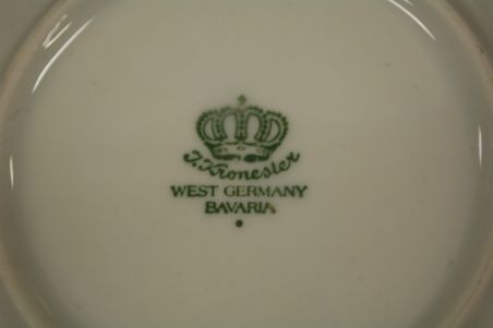 (n-4530/2) Bavaria J.Kronester, kohvitassid-taldrikud, 5tk