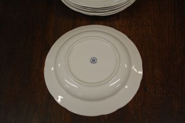 (n-4522/4) Kahla lillelised  supi-pastataldrikud, 6tk