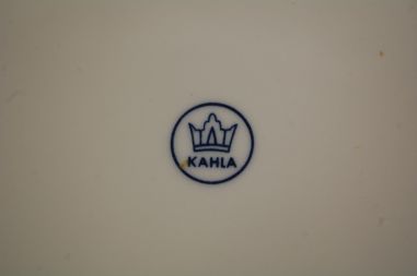 (n-4522/4) Kahla lillelised  supi-pastataldrikud, 6tk