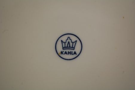 (n-4522/4) Kahla lillelised  supi-pastataldrikud, 6tk