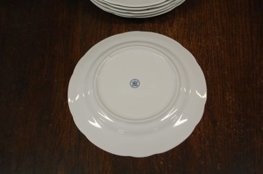 (n-4522/5) Kahla lillelised  praetaldrikud, 6tk