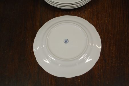 (n-4522/5) Kahla lillelised  praetaldrikud, 6tk