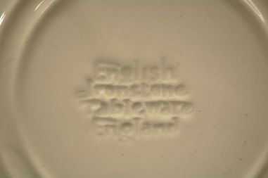 (n-4604) Inglise punased salatitaldrikud, 4tk