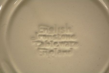(n-4604) Inglise punased salatitaldrikud, 4tk