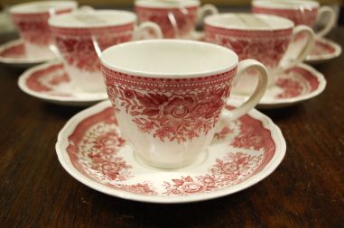 (n-7209/13) Villeroy & Boch Fasan kohvitassid-taldrikud, 6tk
