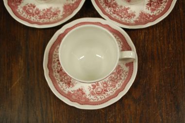 (n-7209/13) Villeroy & Boch Fasan kohvitassid-taldrikud, 6tk