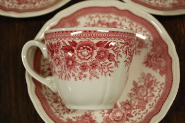 (n-7209/14) Villeroy & Boch Fasan kohvitassid-taldrikud, 4tk
