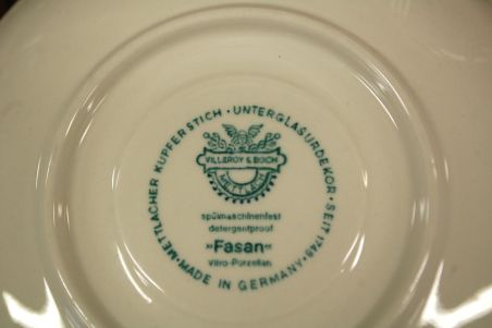 (n-7209/14) Villeroy & Boch Fasan kohvitassid-taldrikud, 4tk