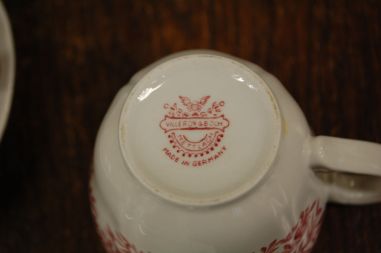 (n-7209/14) Villeroy & Boch Fasan kohvitassid-taldrikud, 4tk