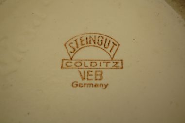 (n-3710) VEB Steingut Colditz, suur kann ja kauss komplektis