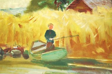 (L-859) Raamitud õlimaal lõuendil