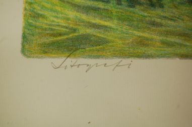 (L-861) Carl Erik Ljungström trükk litograafiast