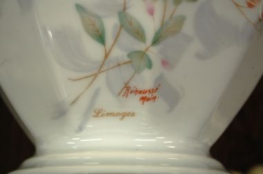 (n-8111) Limoges, porselanist laualamp