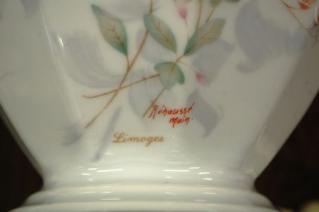 (n-8111) Limoges, porselanist laualamp