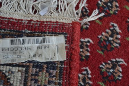 (n-8146) India paksem käsitöövaip 0,9x1,6m