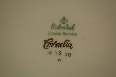 (n-8151/1) Bavaria Eschenbach Cornelia salatitaldrikud, 4tk
