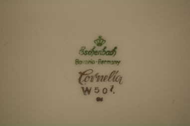 (n-8151/4) Bavaria Eschenbach Cornelia praetaldrikud, 6tk